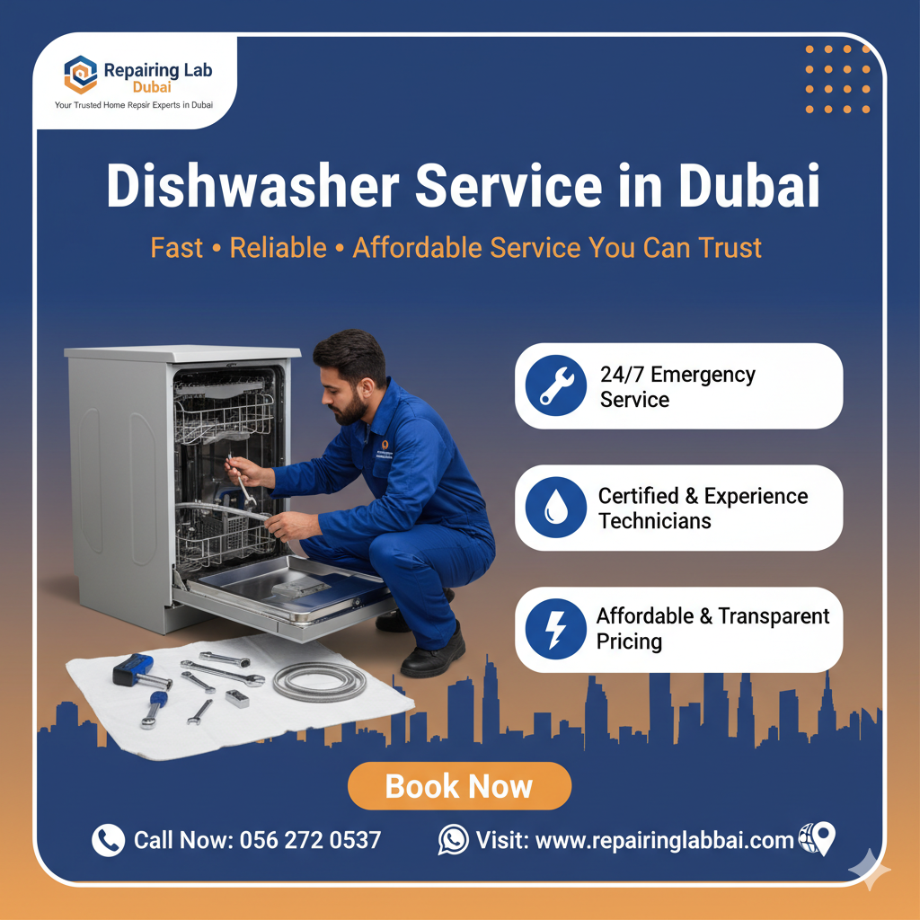 Dishwasher Service in Dubai