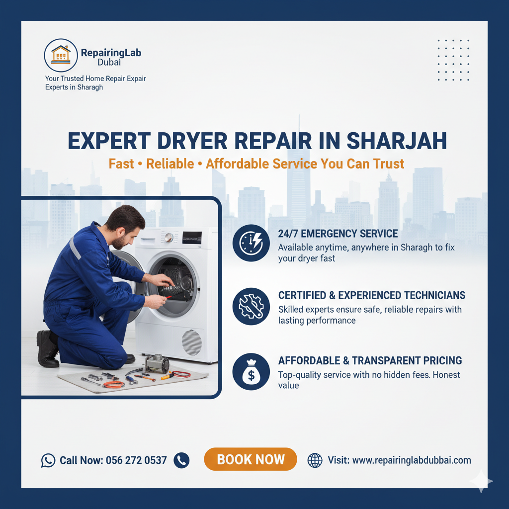 Dryer Repair in Sharjah