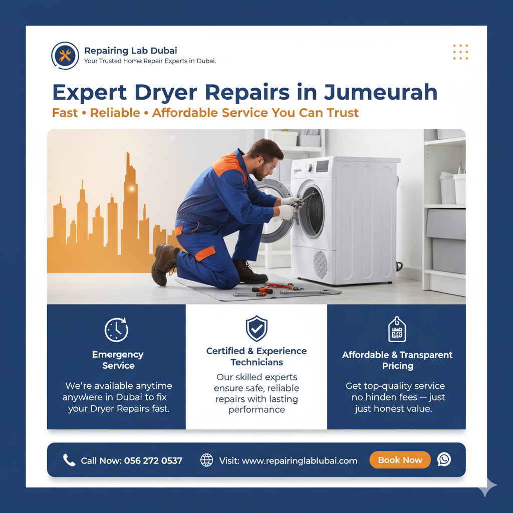 Dryer Repairs in Jumeirah