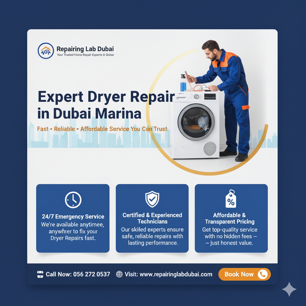 Dryer Repair in Dubai Marina