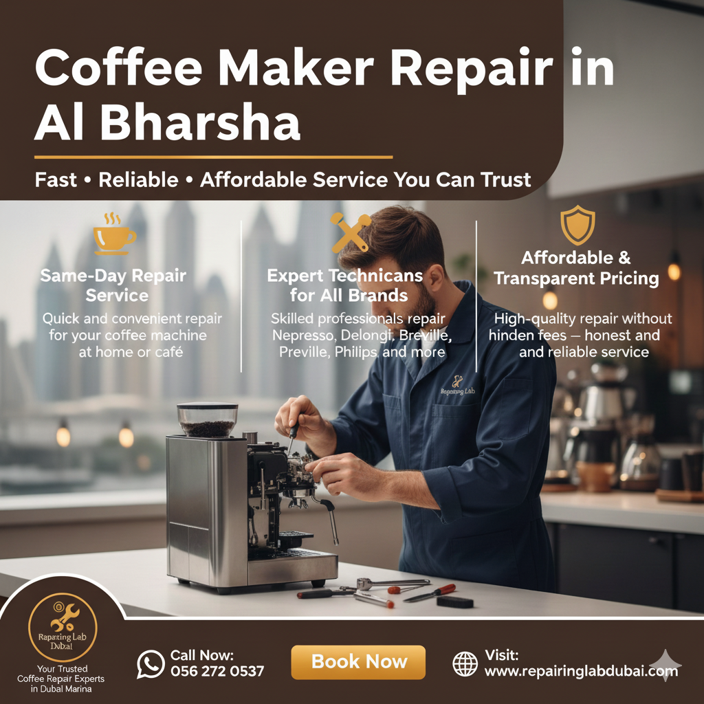 Coffee Maker Repair in Al Barsha